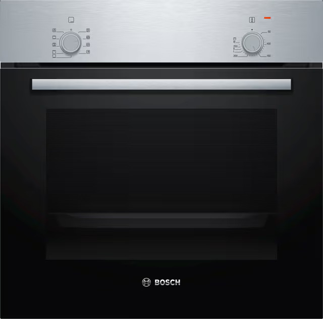 Bosch 2 Sarjan Kalusteisiin sijoitettava uuni HBF010BR3S (teräs)