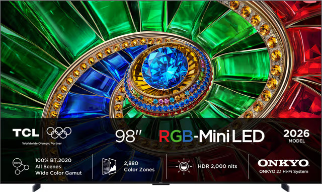 TCL 98RM7L (98"), QLED-televisio