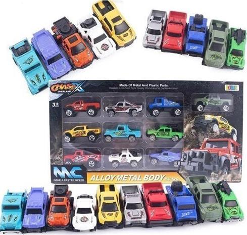 Metalliautojen sarja 10 kpl. – kuva 1/1