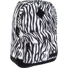 Starpak reppu zebra nuorille, 42x32x19 cm