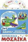 Kiiltävä mosaiikki 3in1: lentokone, auto, magneetti + piirustus