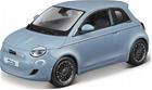 Malli fiat 500e 1:24 Bburago Blue