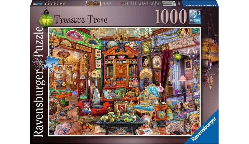 Ravensburger aarrekaappi 1000 pala palapeli