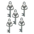 Farnia avain 22 mm hopea riipus