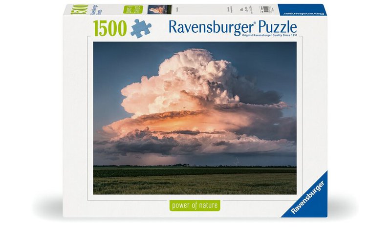 Ravensburger palapeli 1500 palaa Cumulus Epos -maalauksessa