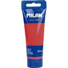 Akryylimaali Milan, 75ml, punainen