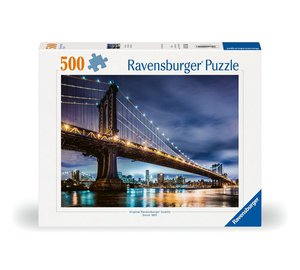 Ravensburger palapeli 500 palaa Uneton kaupunki New York