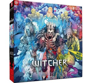 Palapeli Good Loot The Witcher Monster Faction, 500 osaa.
