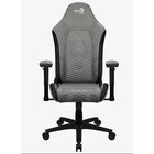 Tuoli - Aerocool - Crown - AeroSuede - Harmaa/Musta - Korkeussäädettävä