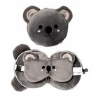 Matkatyyny koala silmänaamiolla