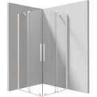 Nelikulmainen suihkukaappi Deante Prizma KPNAP09P09, 90x90 cm, Bianco