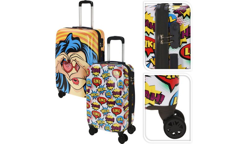 Koopman Pop Art -matkalaukkusarja, 2 osaa