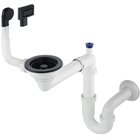 Sifoni graniittisiin tiskialtaisiin Deante Space-Saver ZXY_N949, Nero