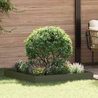 vidaXL Nurmireunus 100 x 100 x 20 cm Teräs Oliivinvihreä