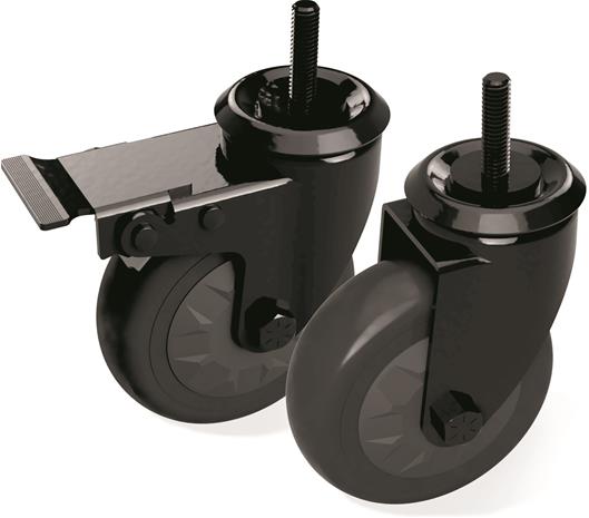 Big Green Egg Locking Caster Kit 120410, pyöräsarja