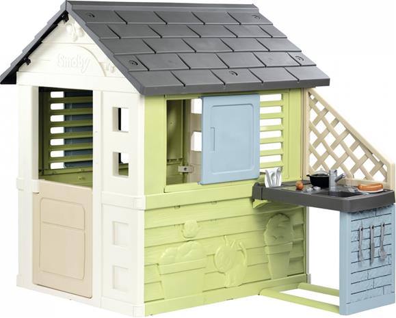 Smoby Life Pretty House, leikkimökki + keittiö – kuva 6/6