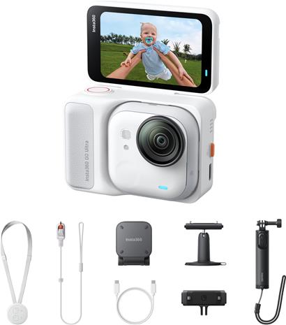 Insta360 GO Ultra Creator Bundle Action Camera White