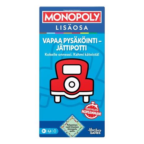 Monopoly Vapaa Pysäköinti lisäosa