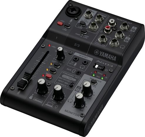 Yamaha AG03MK2 3 channels Black