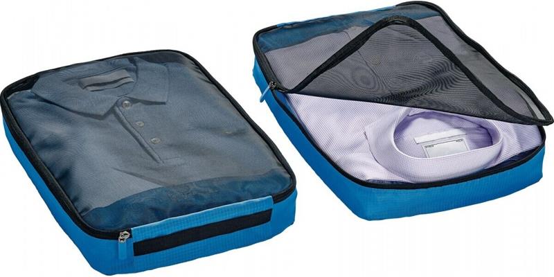 GoTravel Twin Packing Cubes -pakkauspussit, sininen