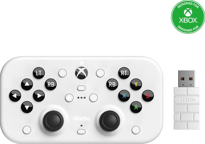 8BitDo Lite SE 2.4G Wireless Controller, PC/Xbox -ohjain