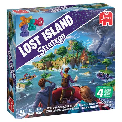 Lost Island Stratego Lautapeli