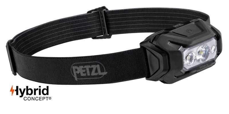 Petzl E070DA00 Otsavalaisin ARIA 2R RGB musta