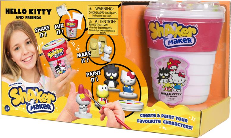 Shaker Maker Hello Kitty and Friends askartelusetti