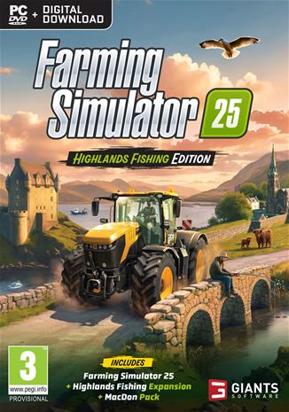 Farming Simulator 25 - Highlands Fishing Edition, PC -peli