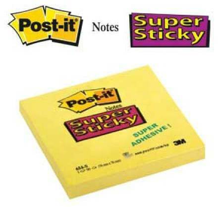 Post-it SS-Notes 76x76 yellow (12) – kuva 2/2