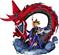 YAMI YUGI & SLIFER - YU-GI-OH! STATUE – kuva 5