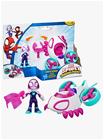 Figu: Marvel And His Awesome Friends - Spidey Ghost Spider w Veh FIGU