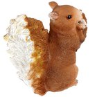 Oravafiguuri puutarhakoristeen puutarhakoristelapselle 15x8x15 cm