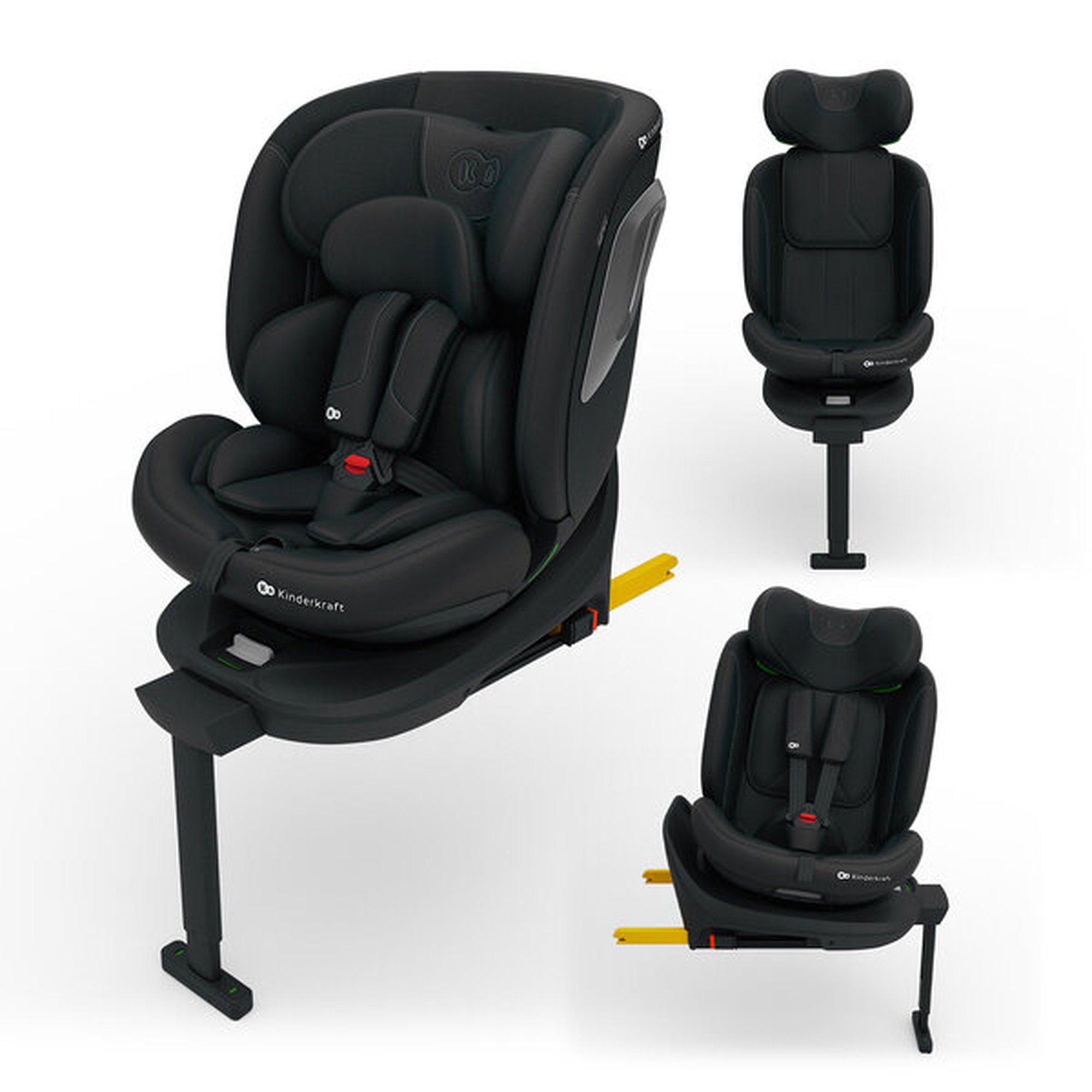 Kinderkraft I-360 2 PLUS – 4-in-1 i-Size turvaistuin 40–150 cm