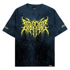 Stay Cold Apparel - Zombie Fox (black petrol) - Oversized T-Shirt (200GSM) - T-paita - Miehet - Petrooli musta