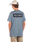 Globe Living Low Velocity T-paita steel blue Miehet