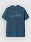 Globe Block T-Shirt steel blue Miehet