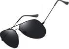 Polarisoidut aurinkolasit UV400-suojalla Black