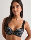 Nelly - Musta - Charm Super Push Up Bra