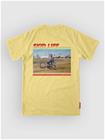 Loose Riders Skid Life Tech Tee yellow Miehet