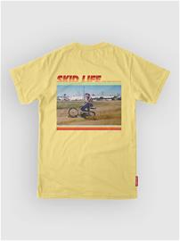 Loose Riders Skid Life Tech Tee yellow Miehet