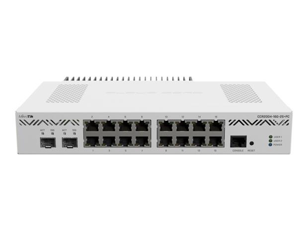 mikrotik ccr2004-16g-2s+pc