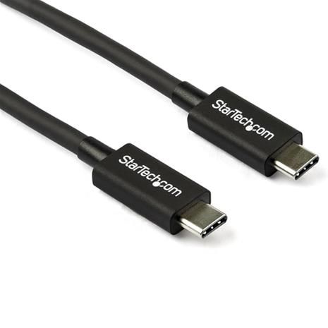 StarTech.com 0.8 m (2.7 ft.) Thunderbolt 3 to Thunderbolt 3 Cable - 40Gbps