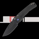 Medford Slim Midi S45VN DLC DP kääntöveitsi, Black & Blue