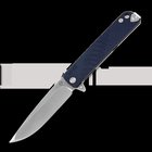 Medford M-48 S45VN Tumbled kääntöveitsi, Blue