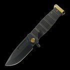 Medford USMC Fighter Flipper S35VN DLC, Black & Bronze