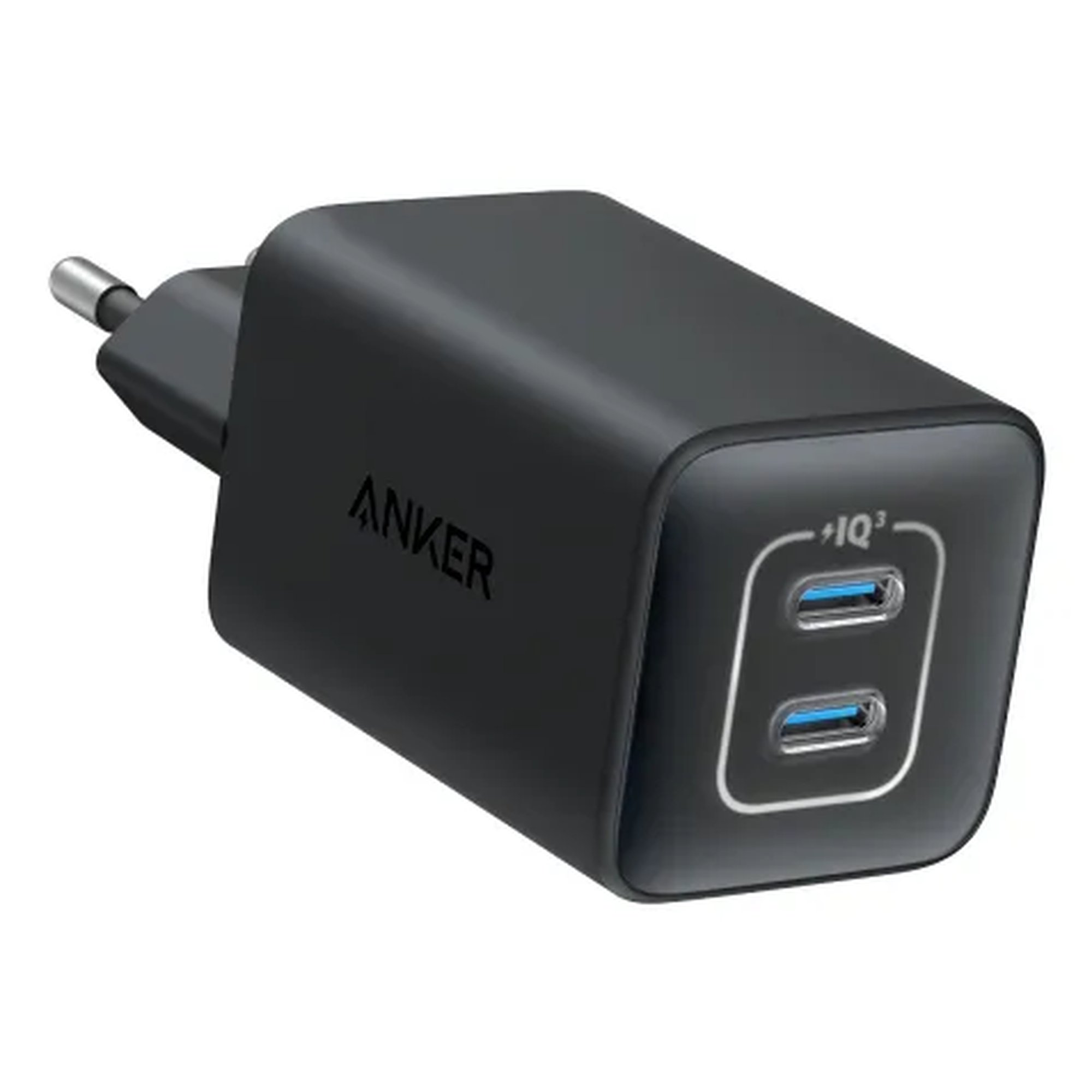 Anker 47W Nano 3 Dual USB-C (A2039L11) - USB-seinälaturi, Musta