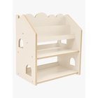 MeowBaby Wooden Kirjahylly, Beige