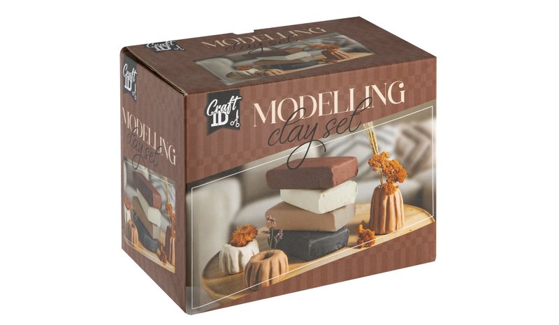 Craft ID - Modelling Clay 4x500g (CR1751/GE)