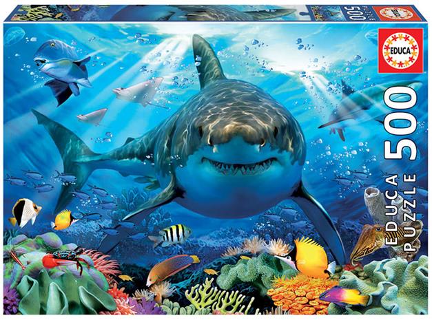 Palapeli: Great White Shark (500) PALA – kuva 5/7